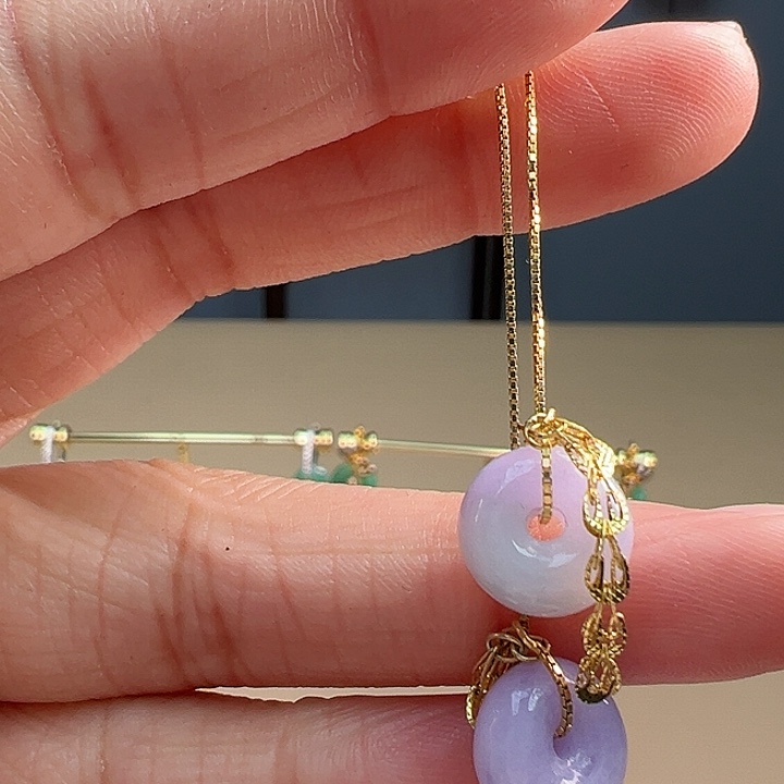 翡翠耳饰银S925镶嵌耳饰