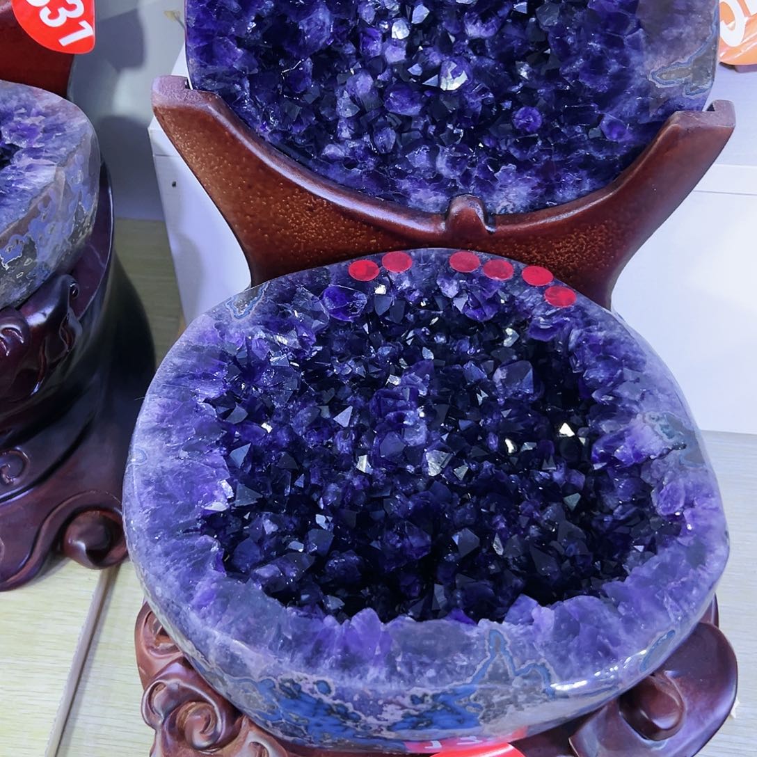 大型摆件（非配饰）紫晶未镶嵌