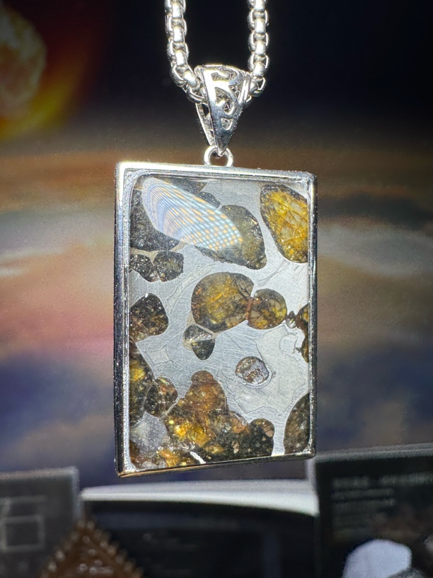 铁合金吊坠 肯尼亚橄榄星星吊坠