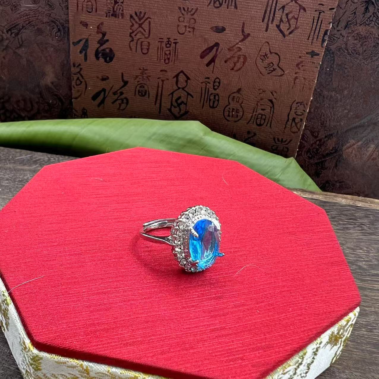 【缅贸甄选】DX583高端时尚设计戒指多样发一