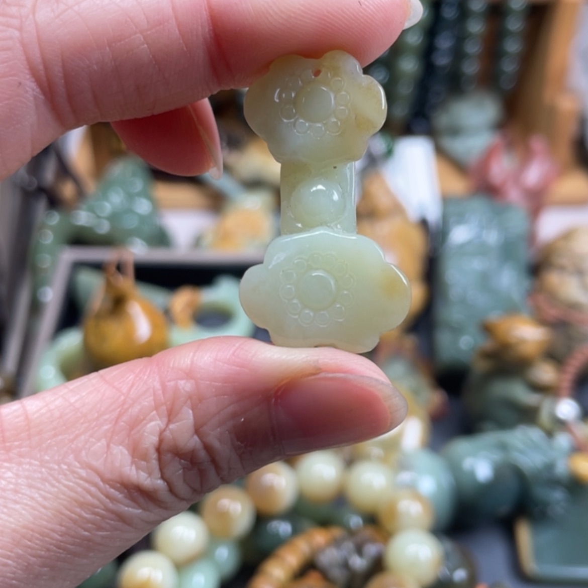 【闪购商品】岫岩老玉（透闪石质玉）挂件未镶嵌