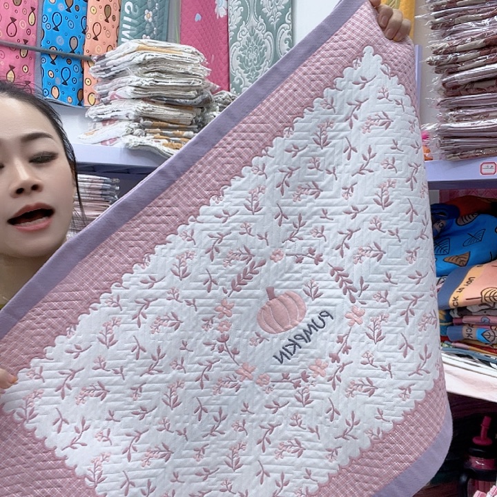 棉紫色小南瓜纯棉