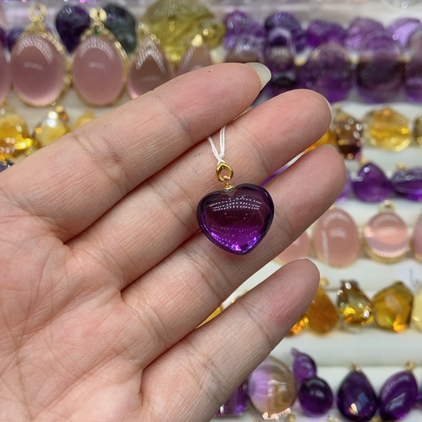 【闪购商品】水晶水晶吊坠未镶嵌