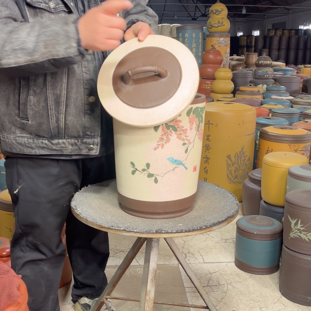 紫砂茶叶罐茶叶罐