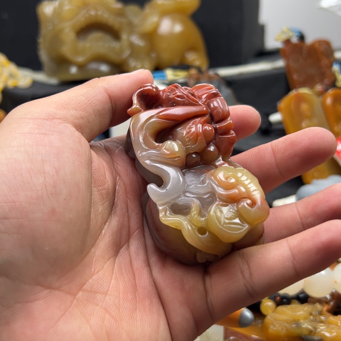 石英质玉（黄龙玉）未镶嵌多选一发货