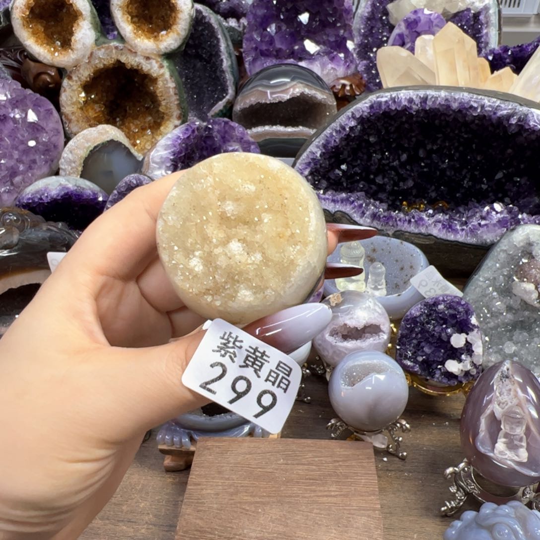 未镶嵌珠宝半成品水晶299