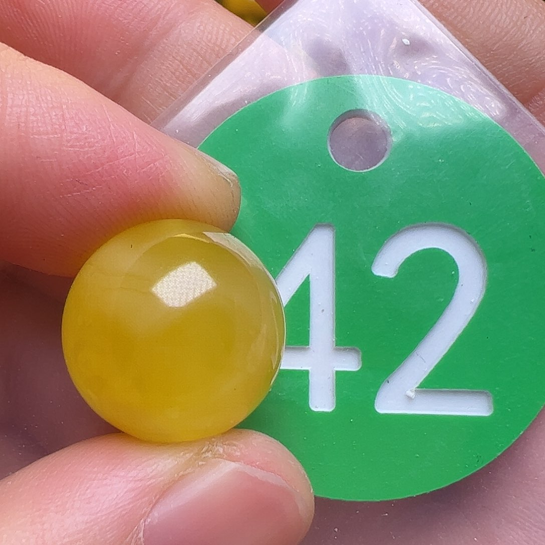 蜜蜡未镶嵌珠宝奇石15.3m m