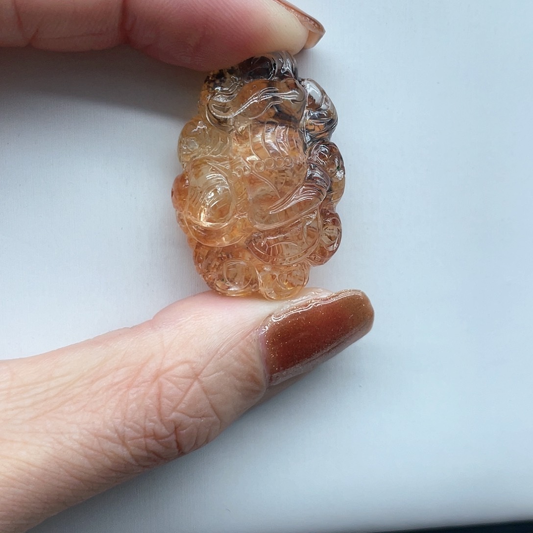 水晶吊坠(不含链)未镶嵌就****…