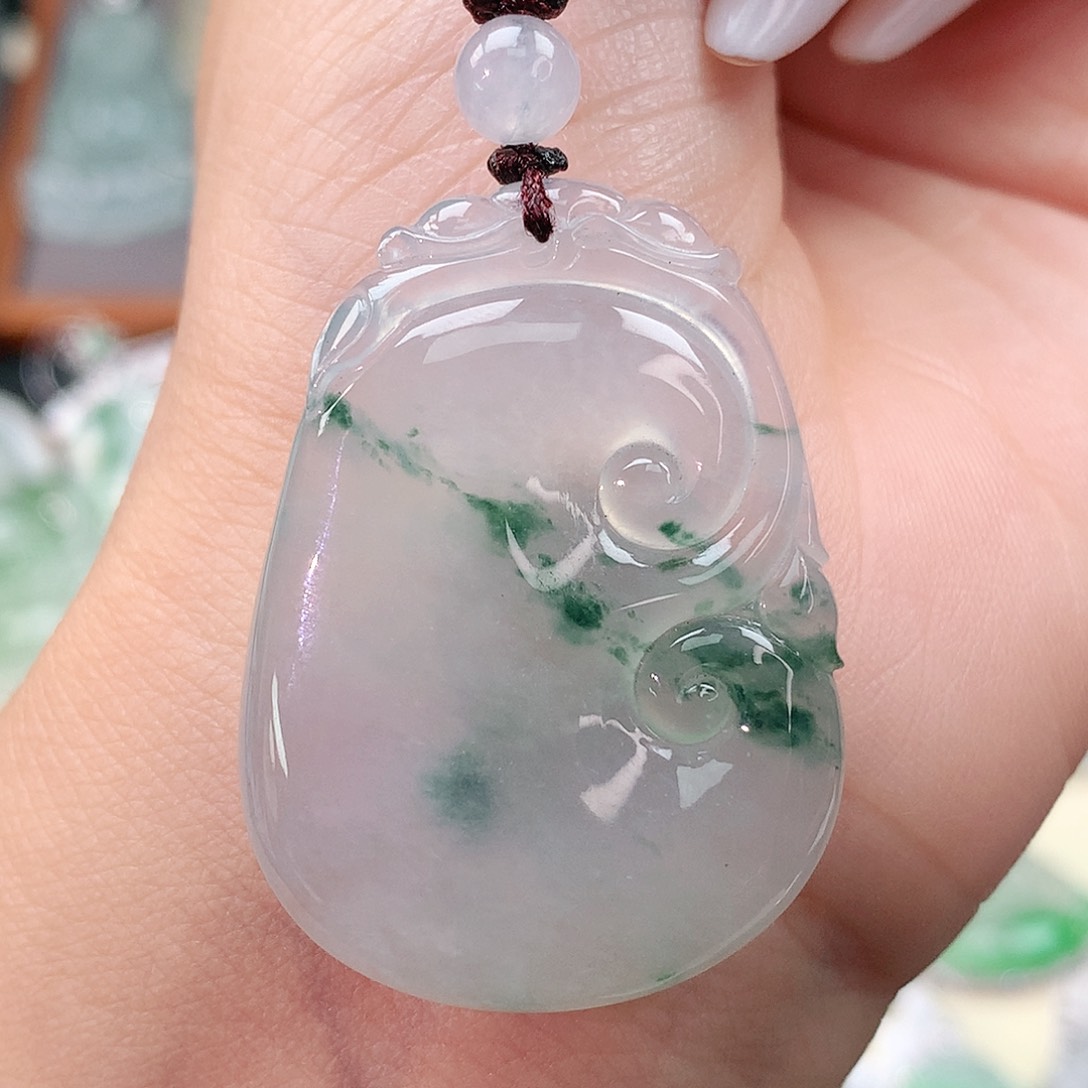 颈饰未镶嵌翡翠如意