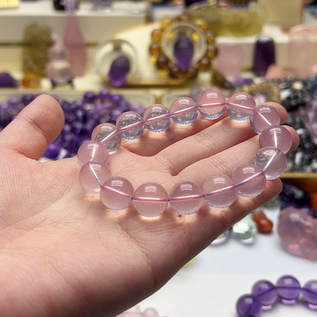 芙蓉石手链未镶嵌