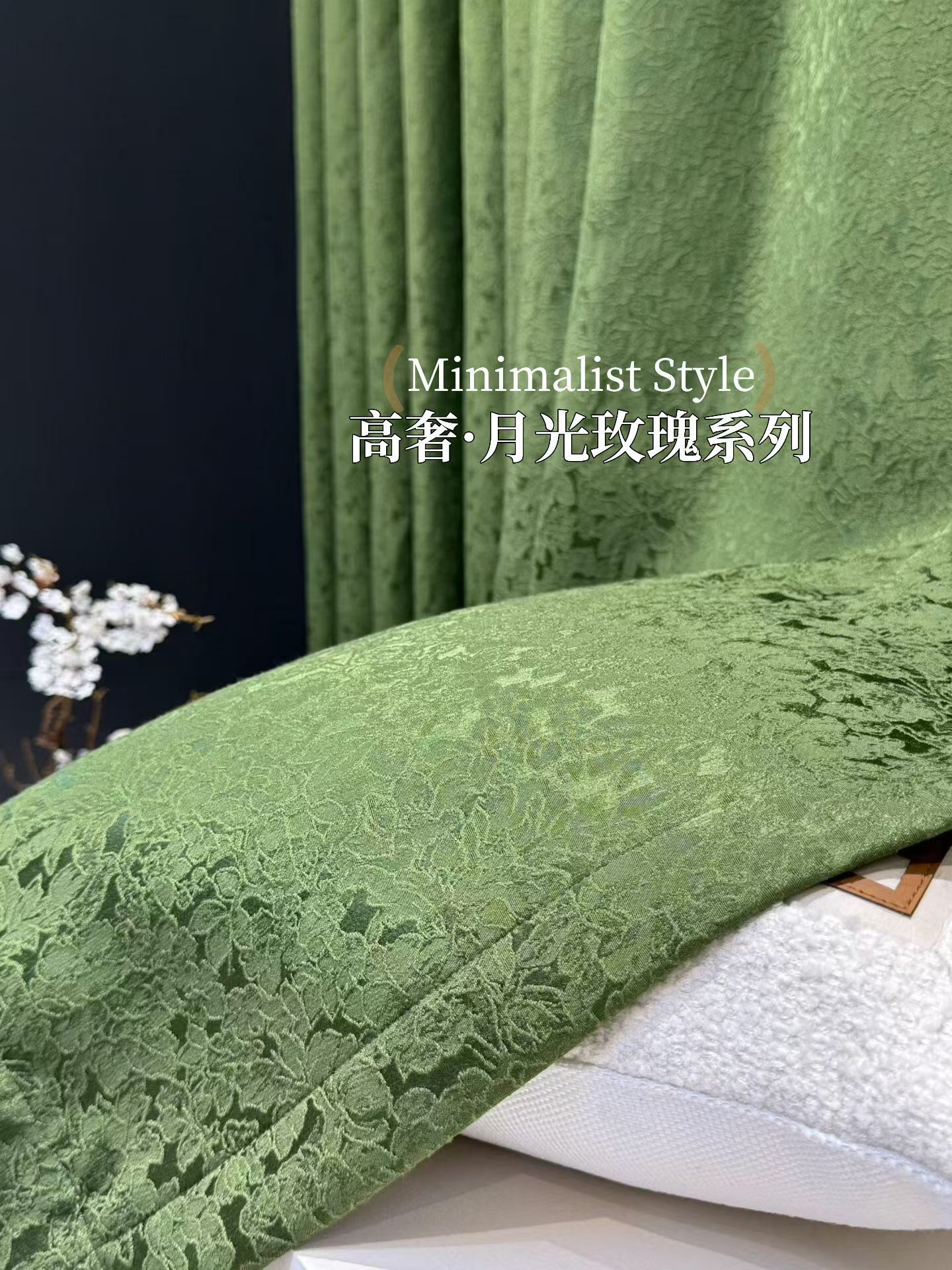 浪漫玫瑰物语  高精密3D立体提花网红款  高精密氛围感 精致