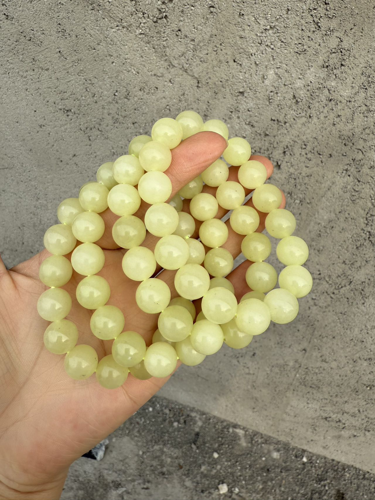 新疆若羌黄口料手串卡12多样性发一