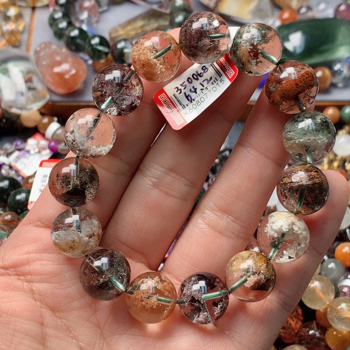 水晶手串未镶嵌天然