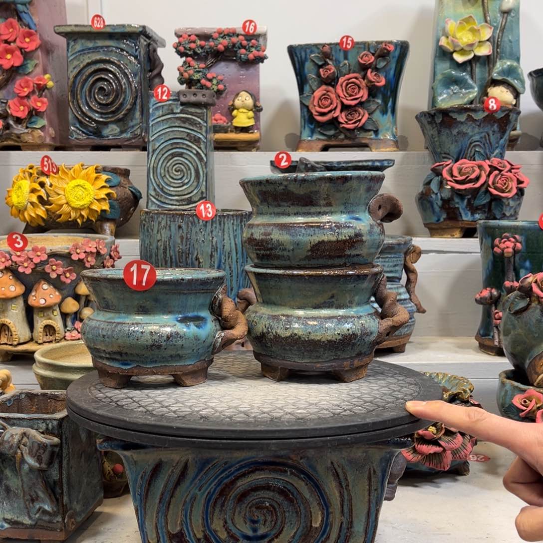 陶瓷17 号新年福利陶然花盆