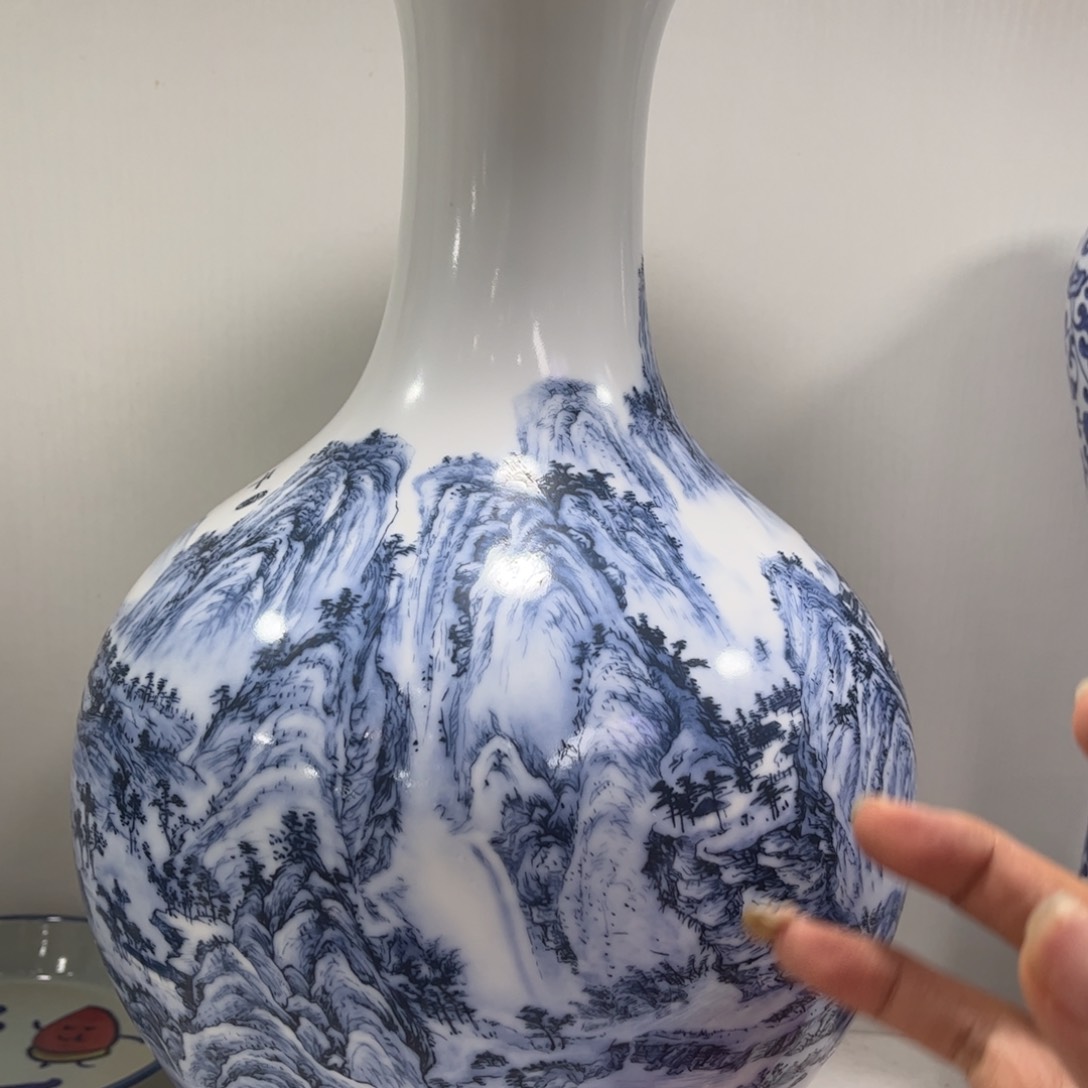 景德镇陶瓷花瓶摆件