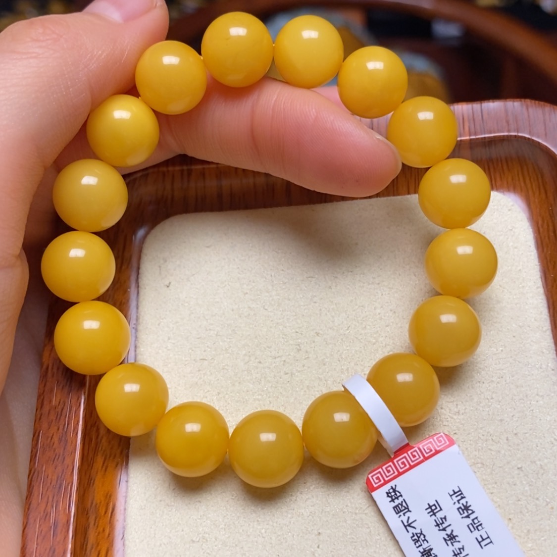 【闪购商品】蜜蜡手链未镶嵌手串