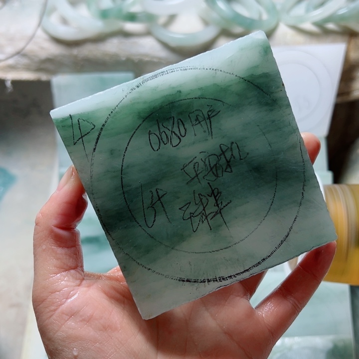 0***户定制石英质玉（天山翠）定制款64