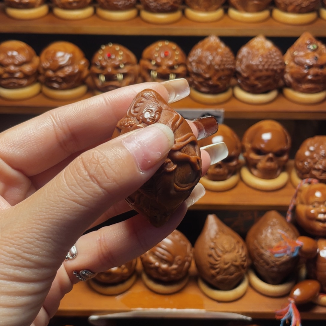 手串/手链橄榄核一面美女一面生命