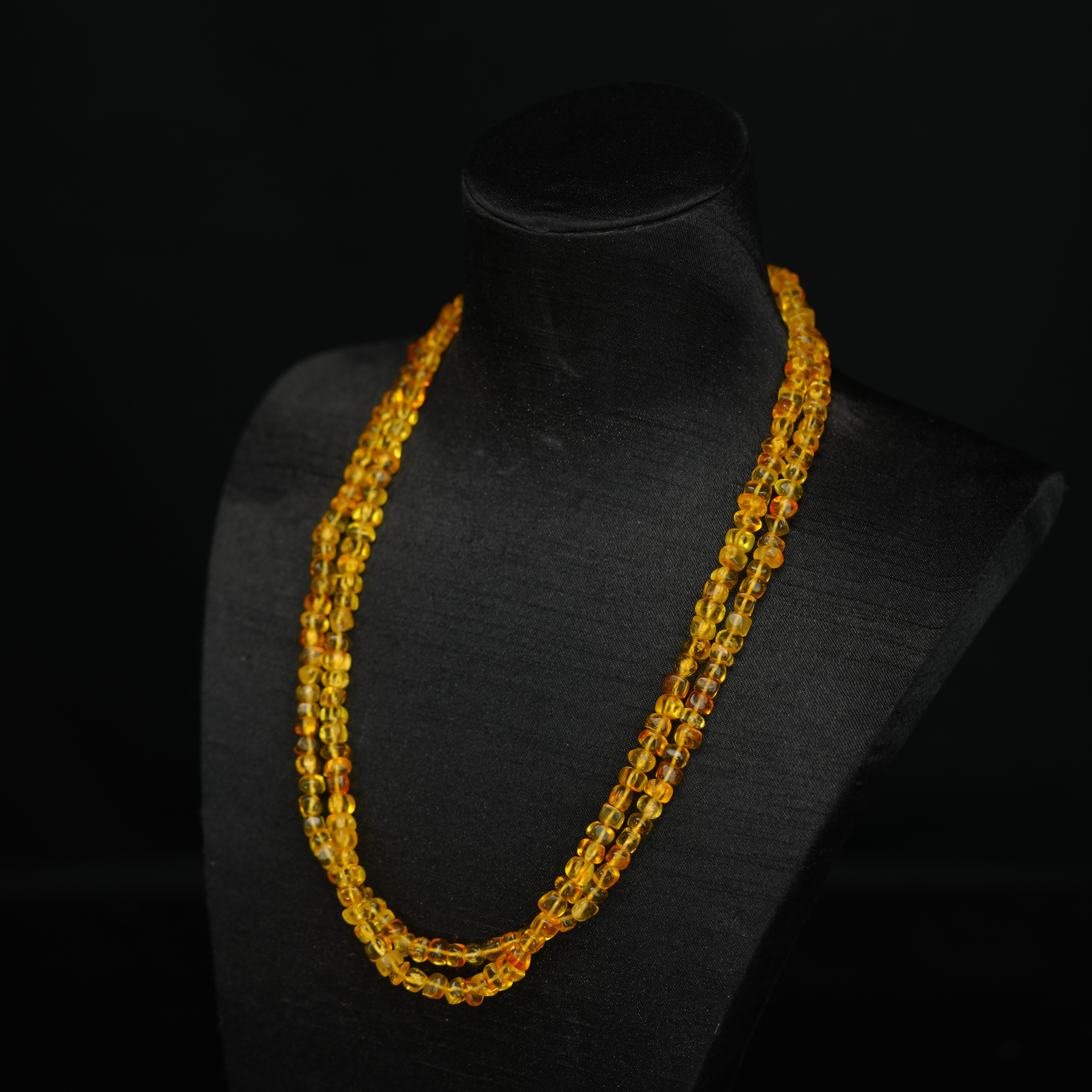 【初见珠宝】琥珀项链7-1CL258X16【多样性发一件】