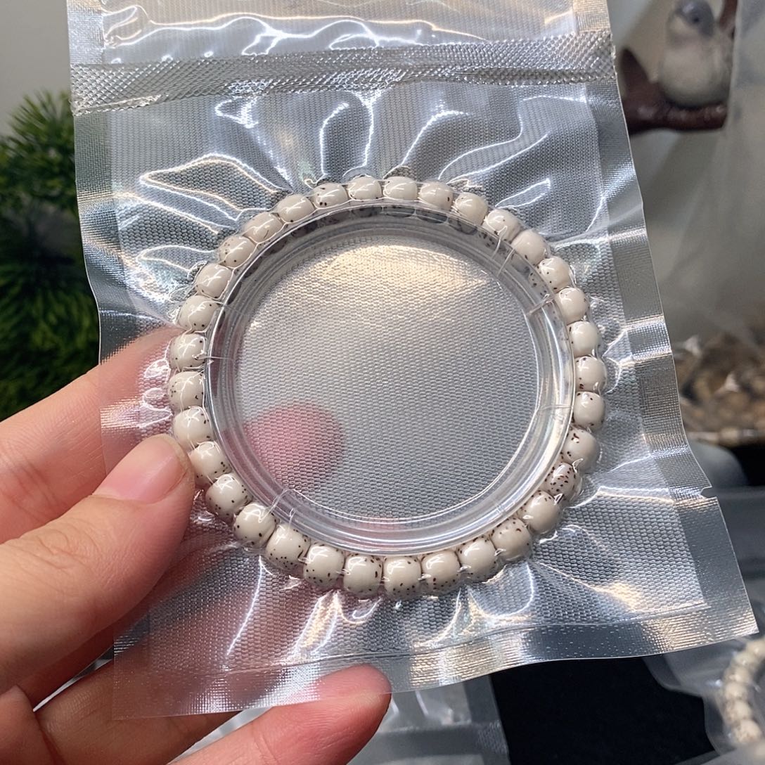 A***星月菩提吊坠原白河豚7*6单