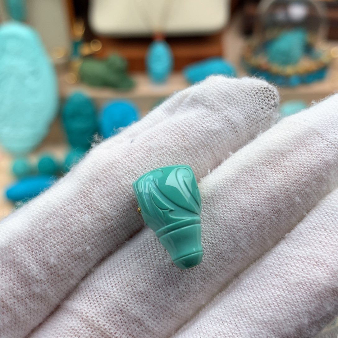 绿松石未镶嵌三通10