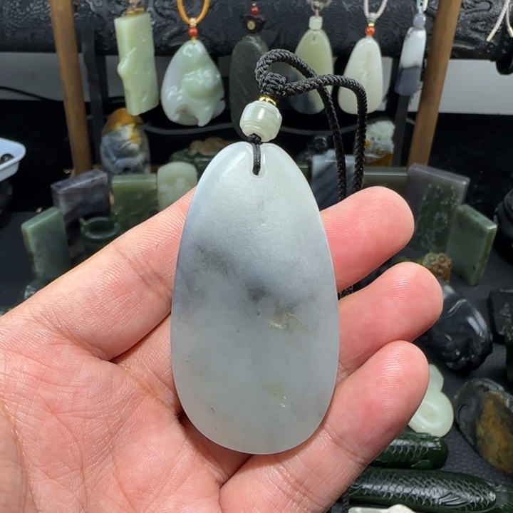 永***八和田玉未镶嵌挂件