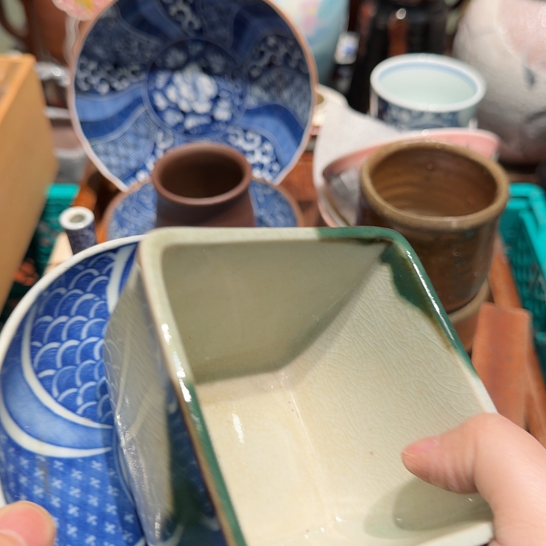 瓷片沁色四十包邮 非全新