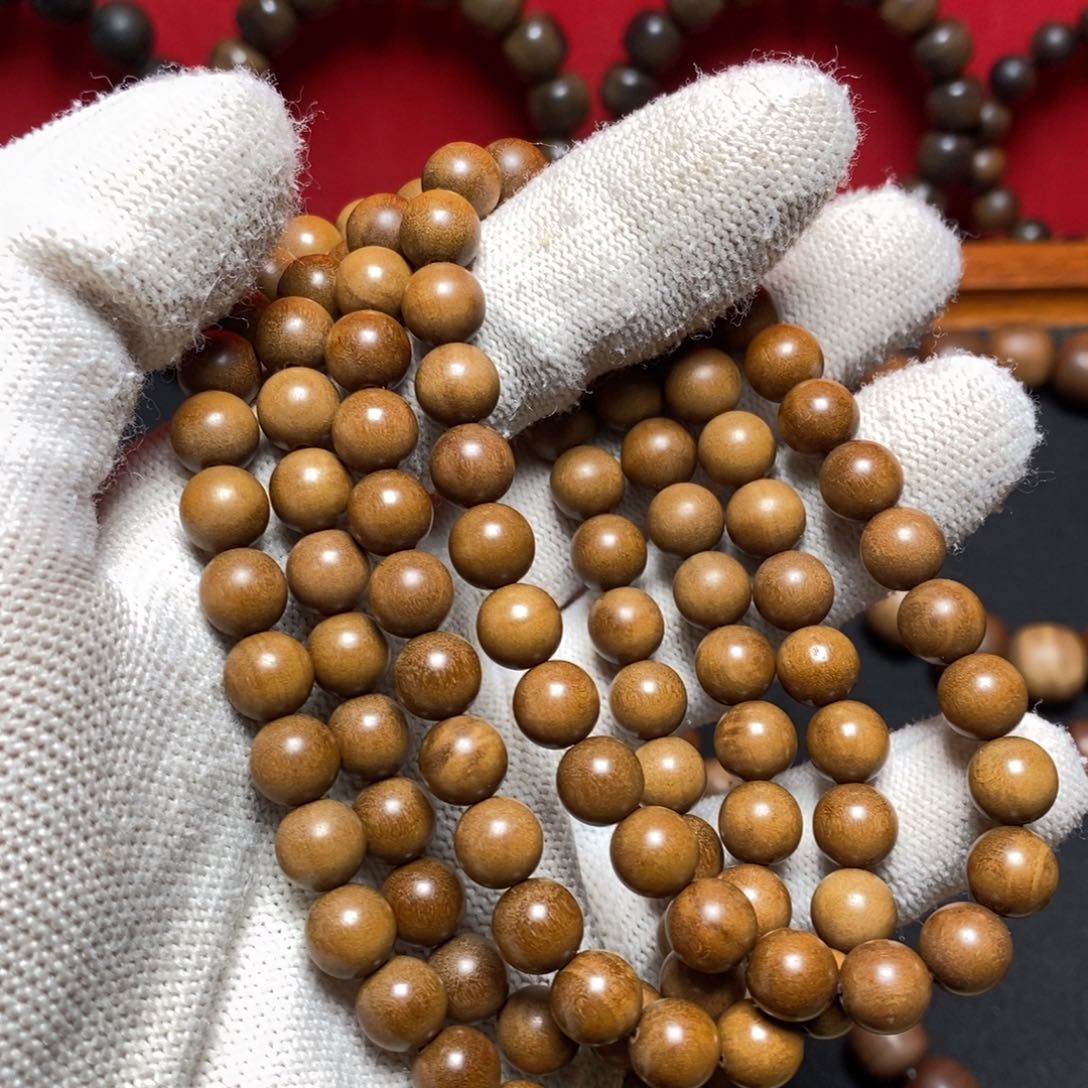 檀香木其他08顺纹 老山檀香 半老料