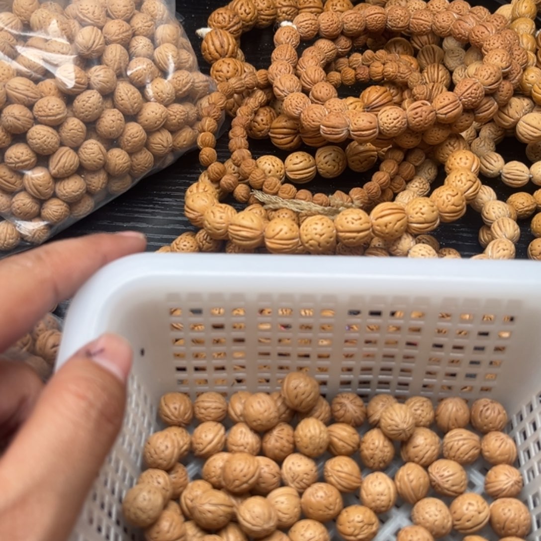 手串文玩核桃小桃核散籽批发80米