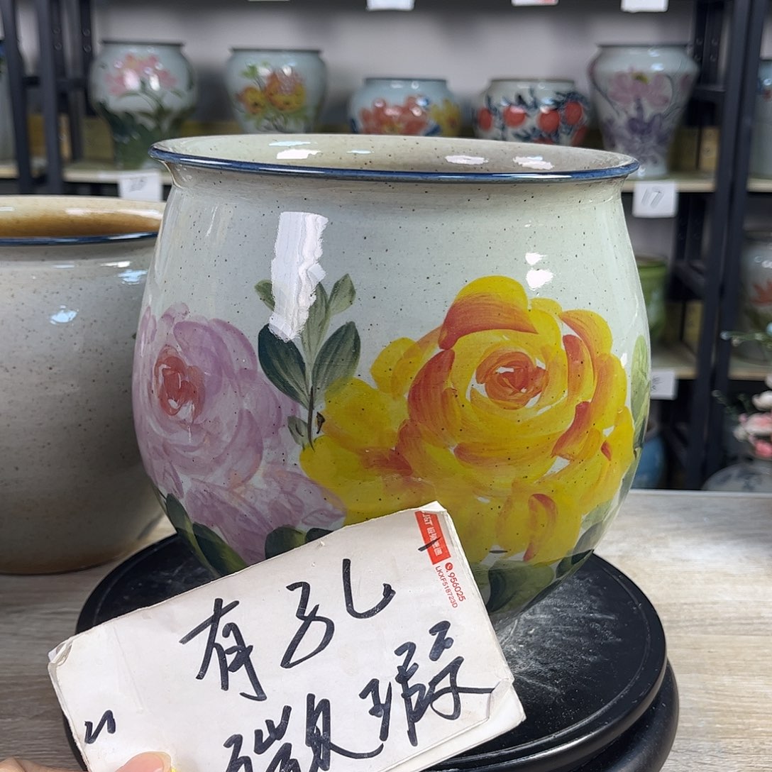 罐1xc景德镇陶瓷花盆