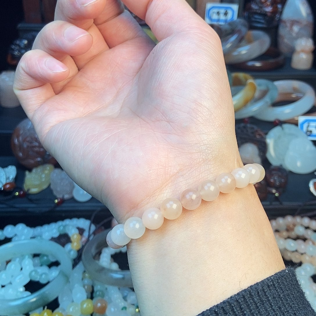 石英质玉手链未镶嵌