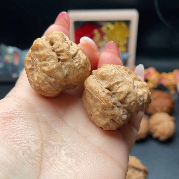 吊坠文玩核桃蛤蟆头37全品