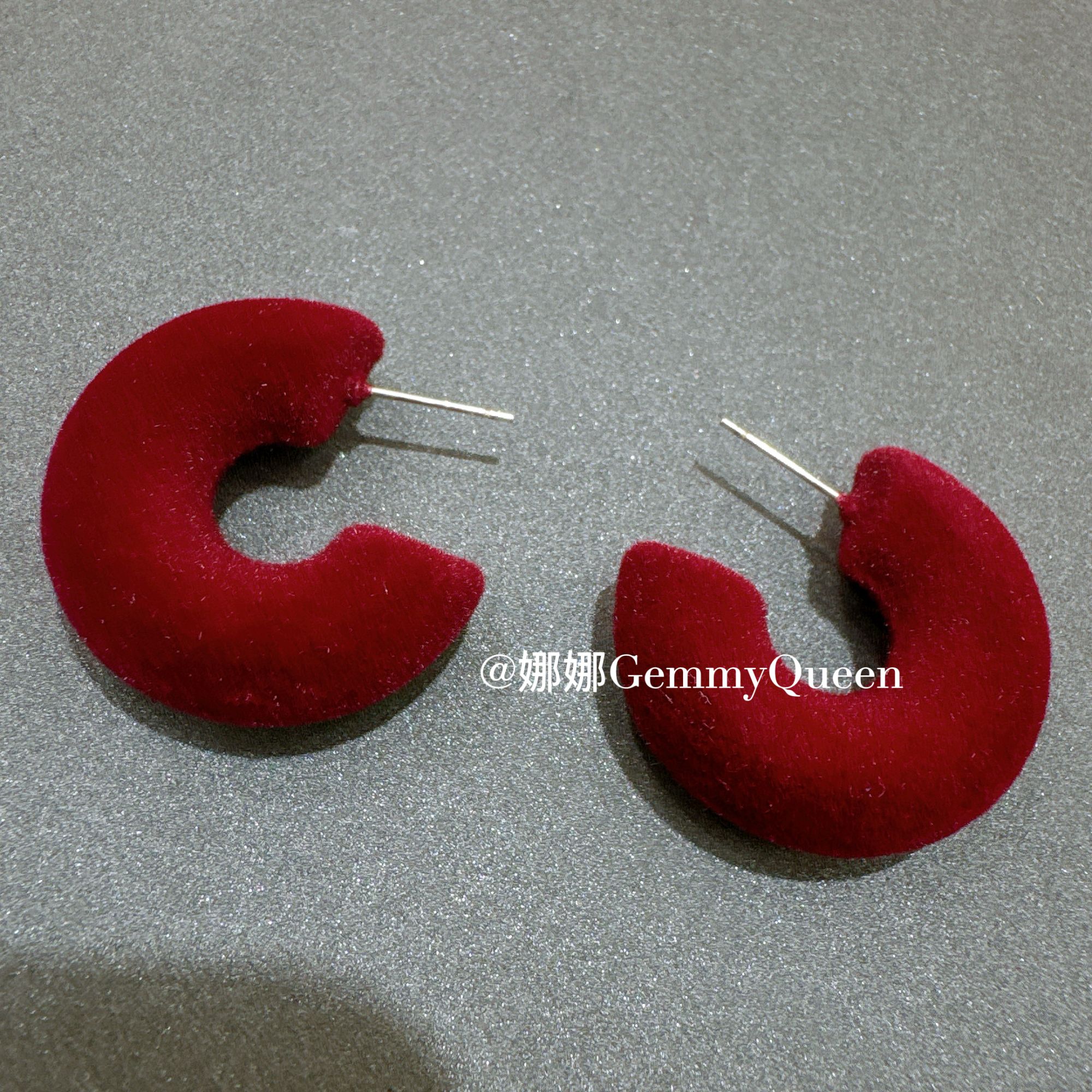 铜合金绒毛耳饰 娜娜GemmyQueen耳环GQ09647