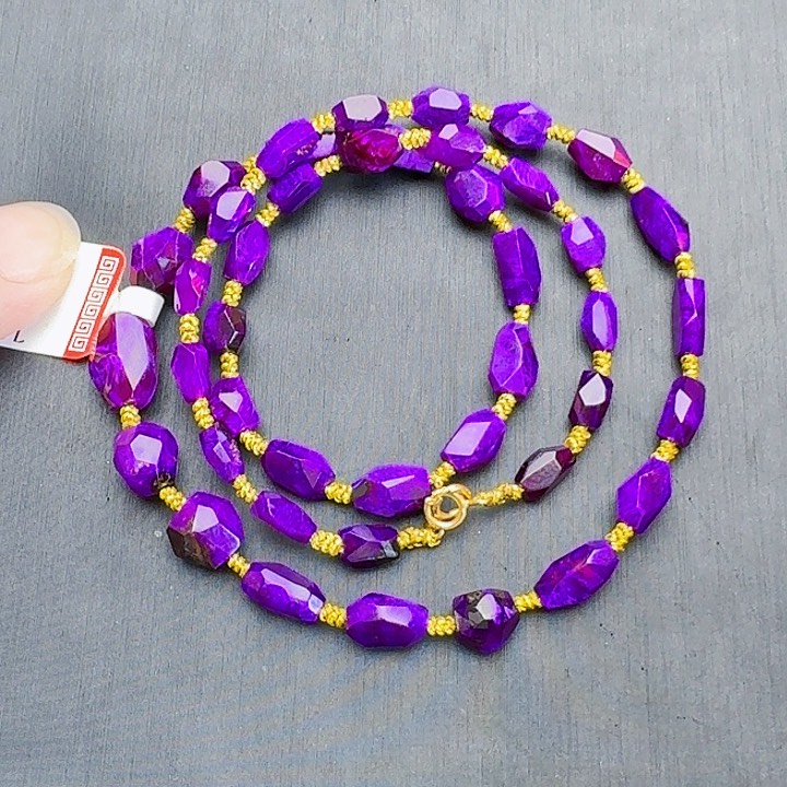 苏纪石（舒俱来）颈饰未镶嵌项链