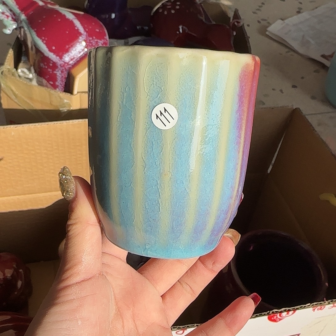 摆件陶郑家钧窑摆件