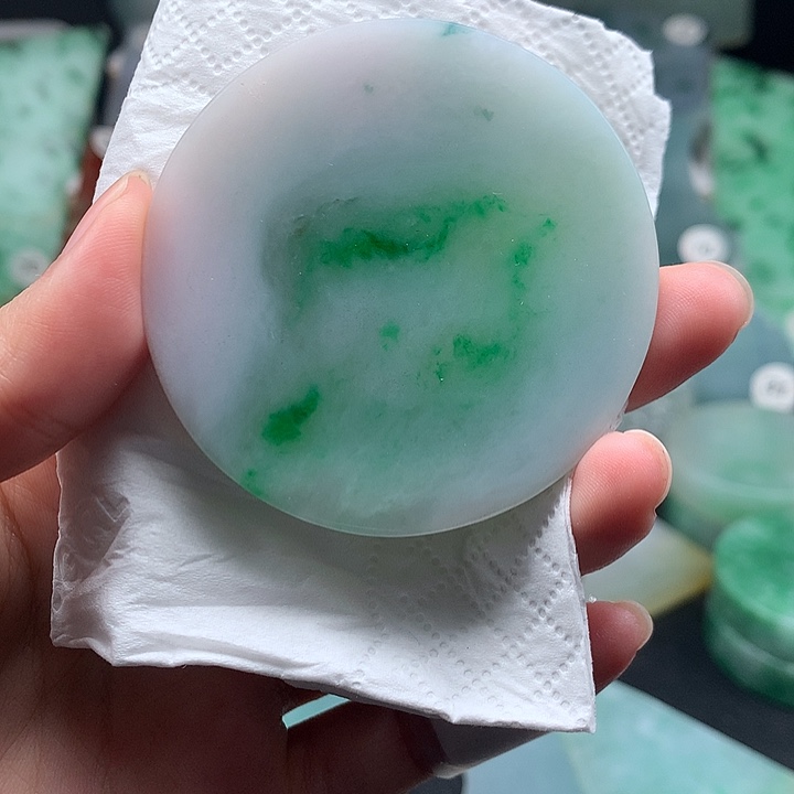 翡翠裸石天然翡翠