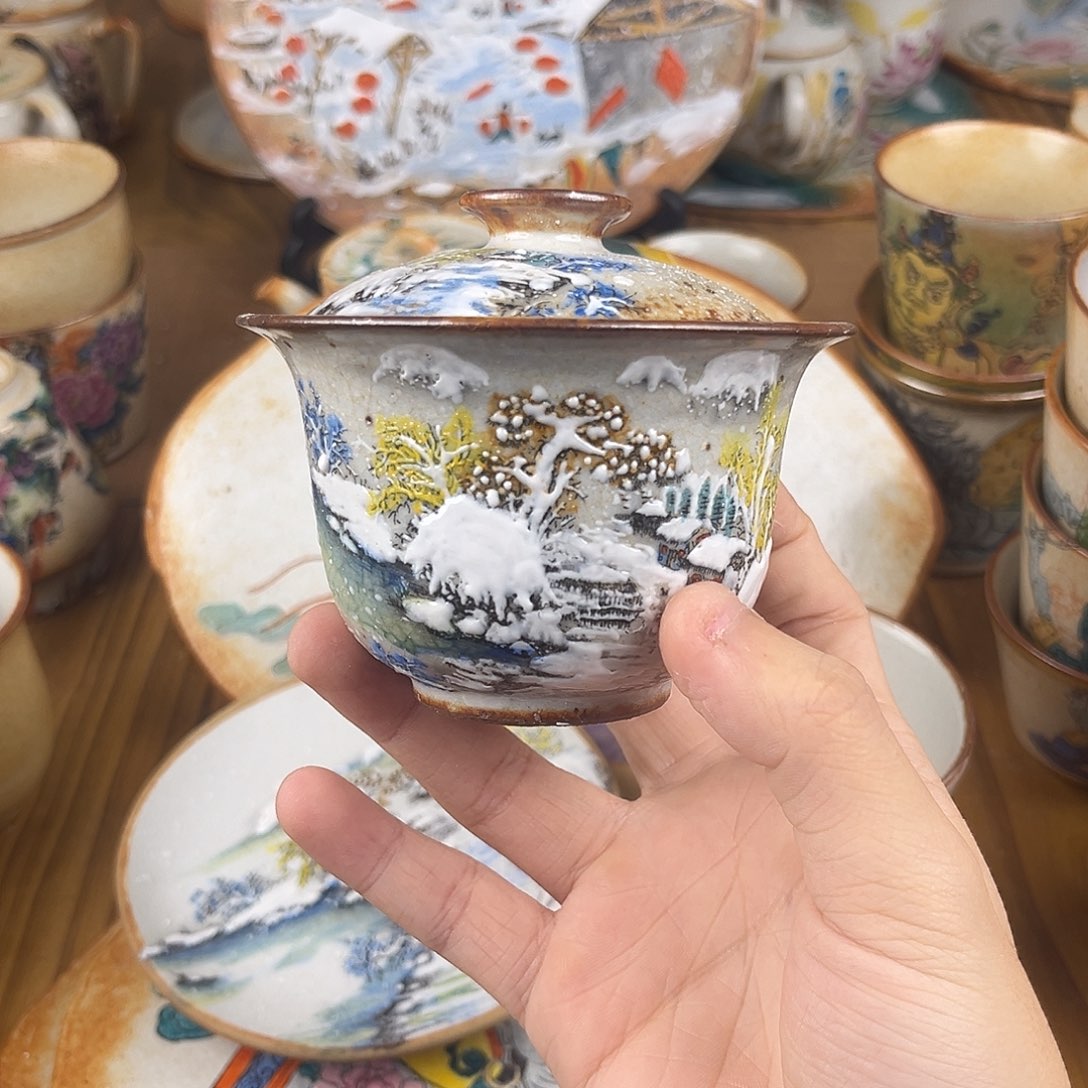 来***了杯景德镇陶瓷手作