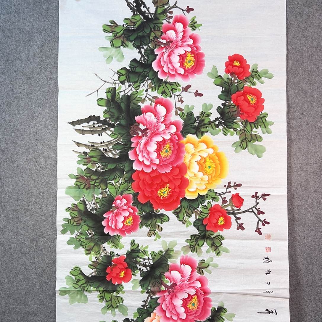 国画435 牡丹等植物资源优势显著