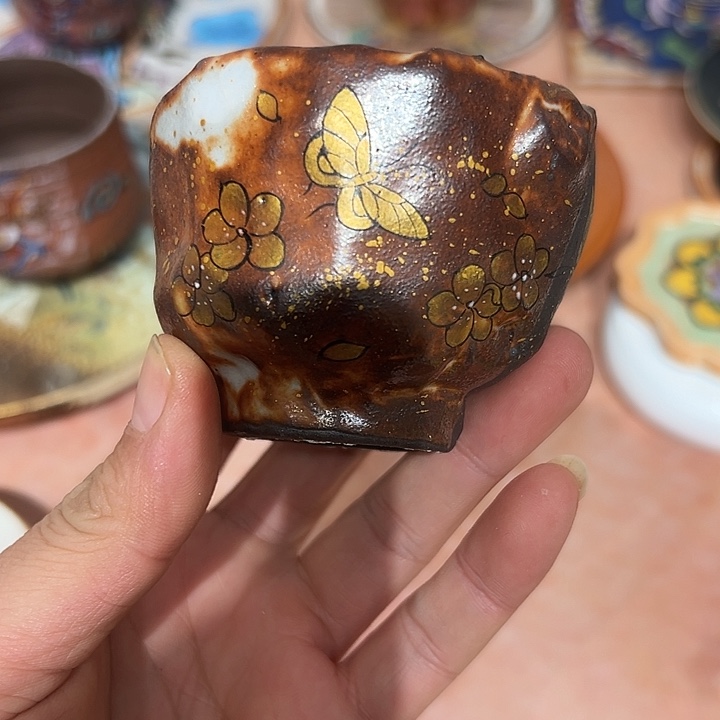 手绘陶瓷茶杯景德镇