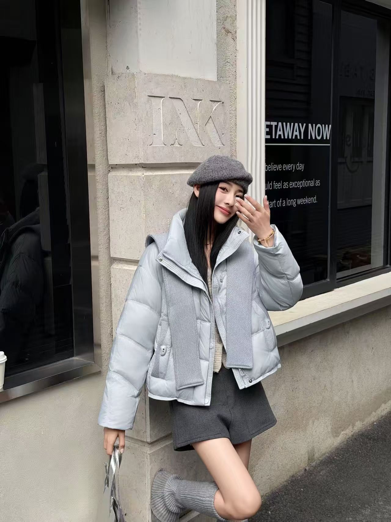 新国标50连帽女短款休闲风拉炼拉链百搭潮流立领网红