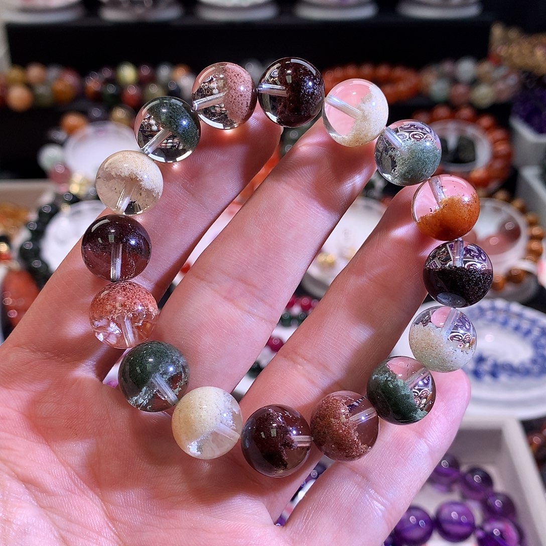 手链水晶未镶嵌12.5+四季幽灵