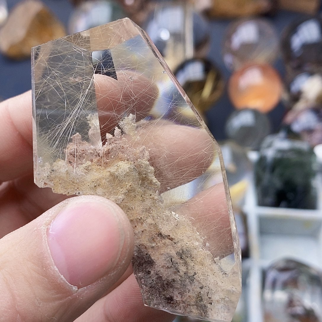 水晶天然水晶透亮光泽未镶嵌