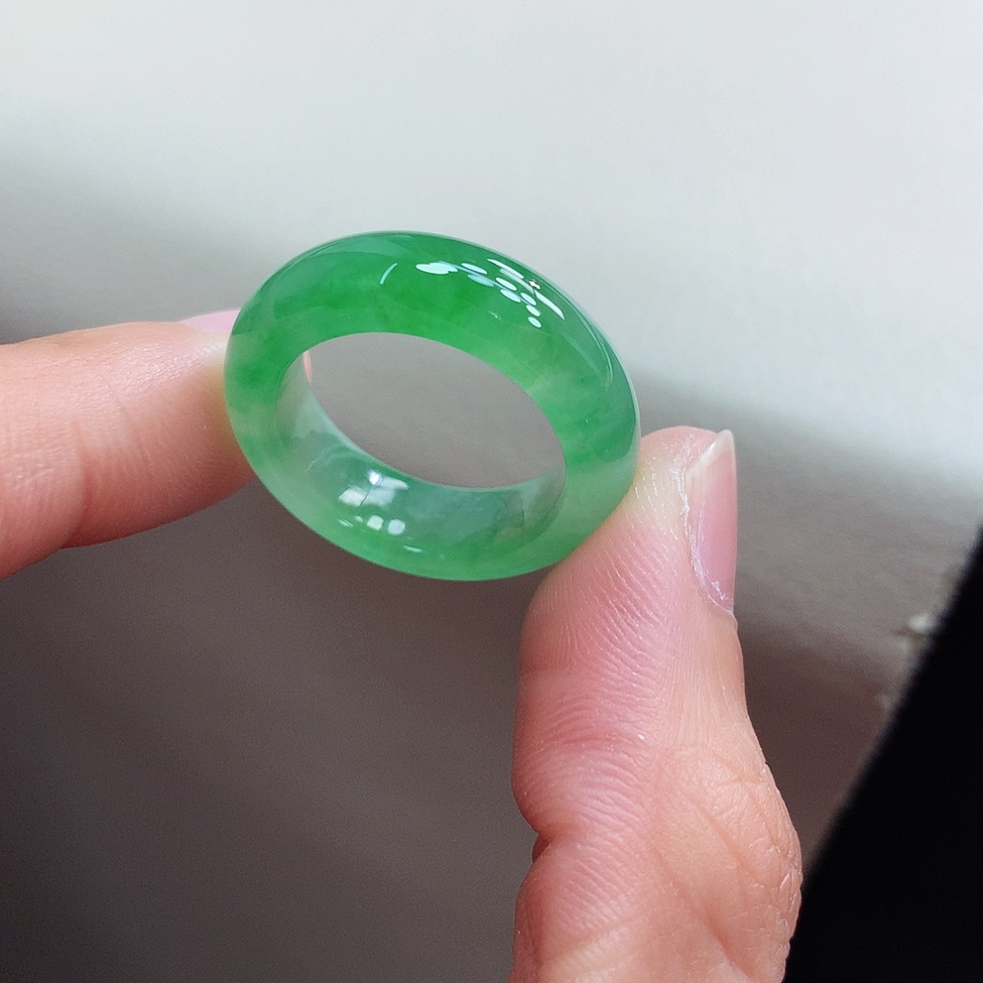 未镶嵌戒指翡翠?***?17号