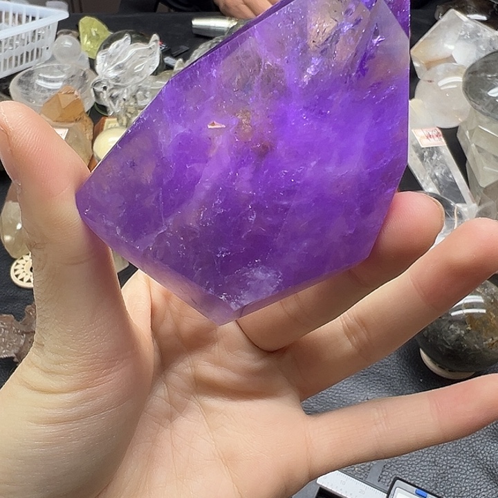 未镶嵌水晶珠宝半成品164水晶