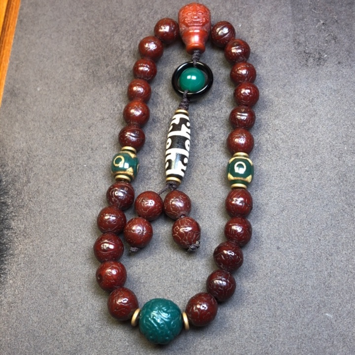 凤眼菩提吊坠凤眼