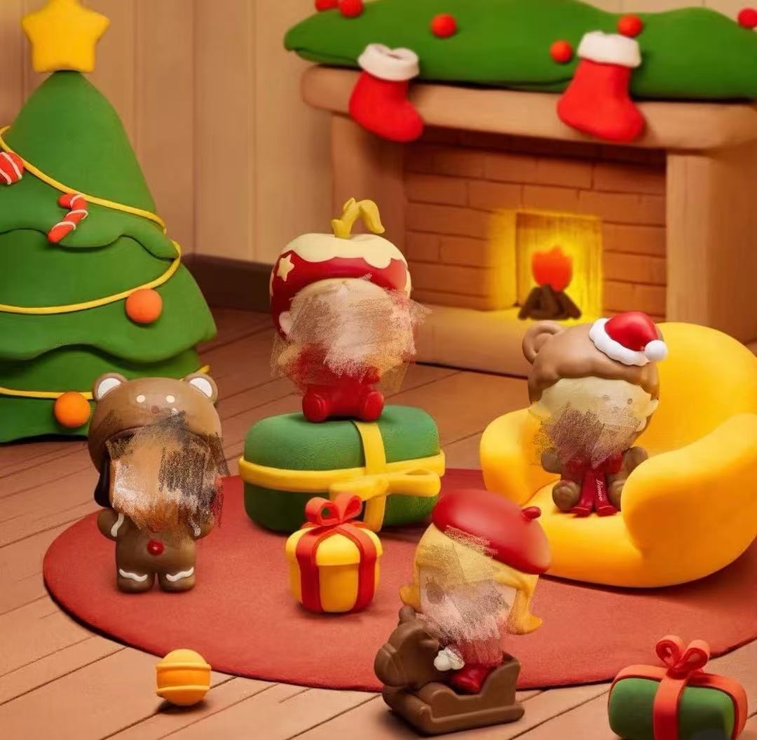 【转一下】圣诞礼物萌粒盲盒套盒潮玩