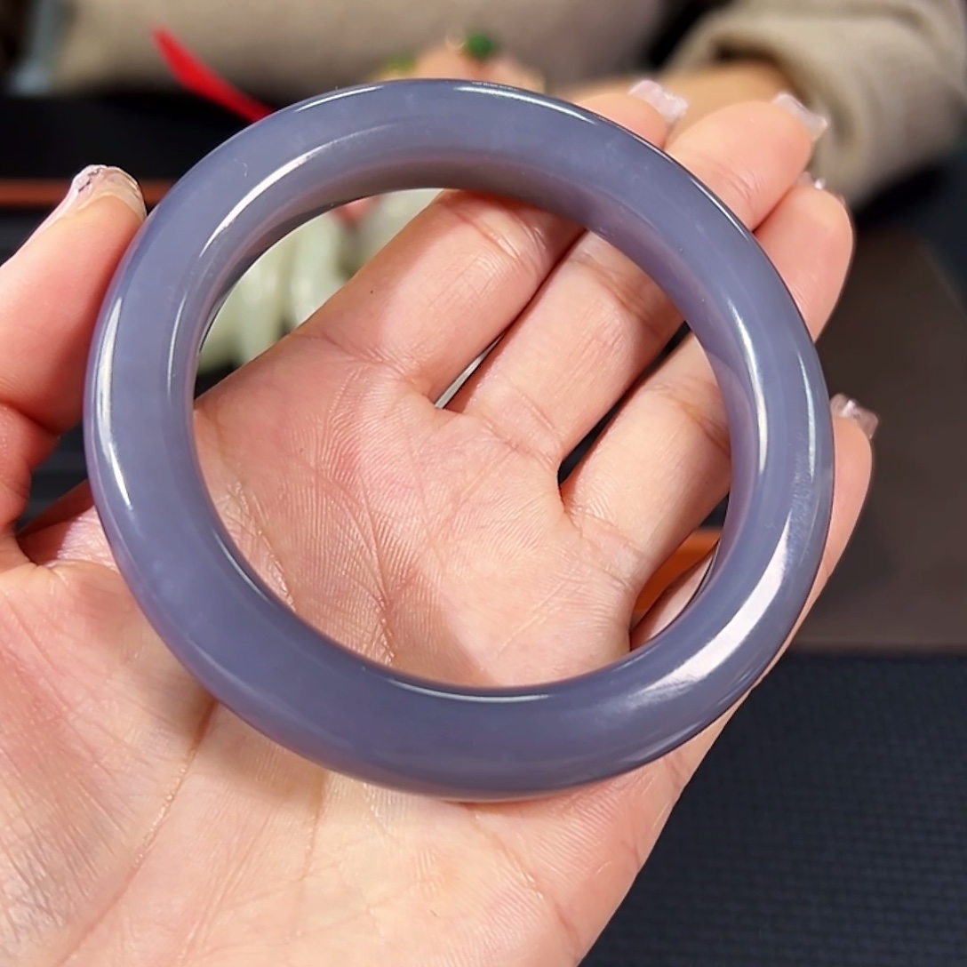 和田玉未镶嵌手镯59 60