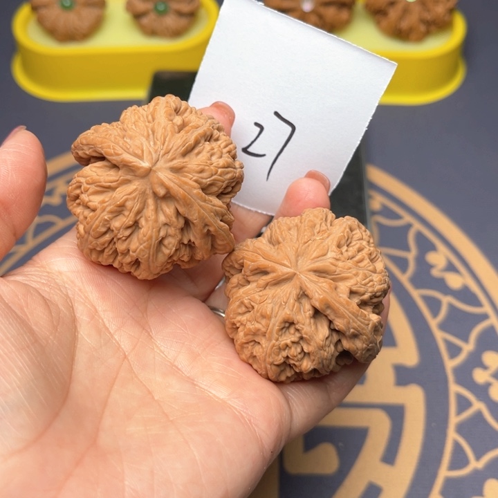 文玩核桃把件45大粗筋