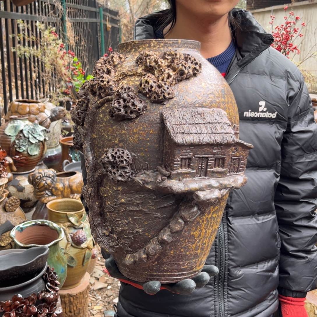 红陶高38口14无孔