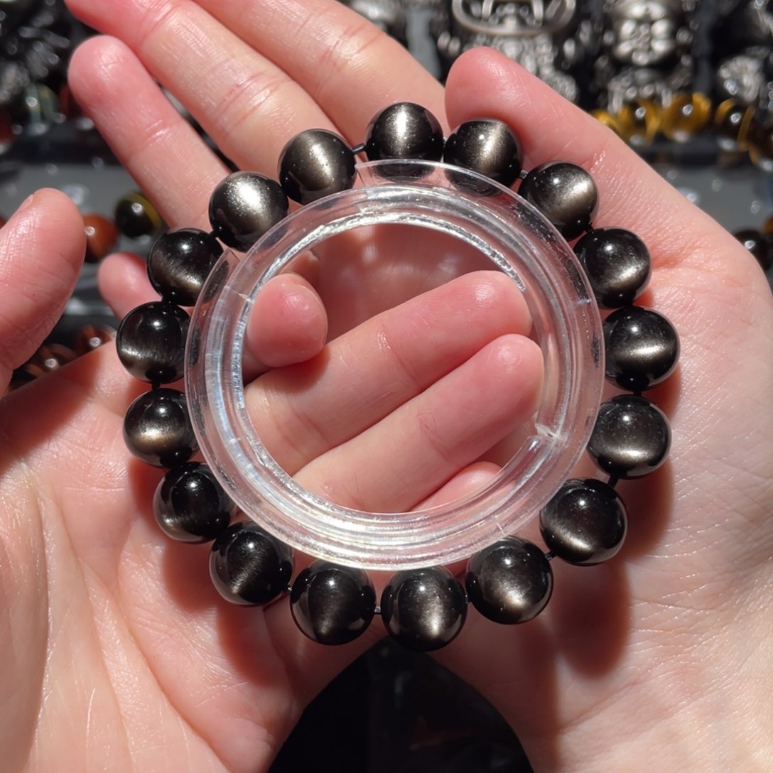 黑曜岩未镶嵌手串Z*H